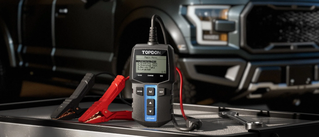 TOPDON BT100 12V Battery Tester - Tool Leaks