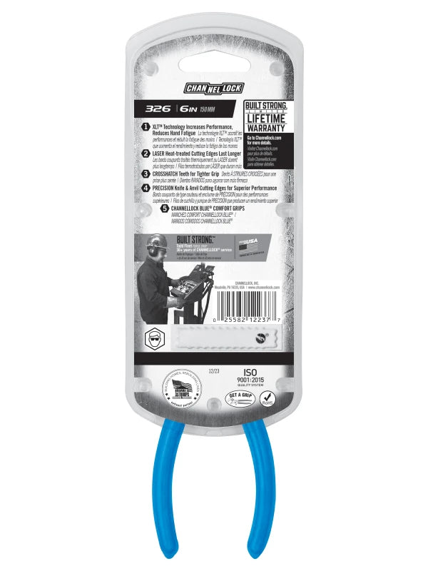 CHANNELLOCK 326 6" Long Nose Pliers