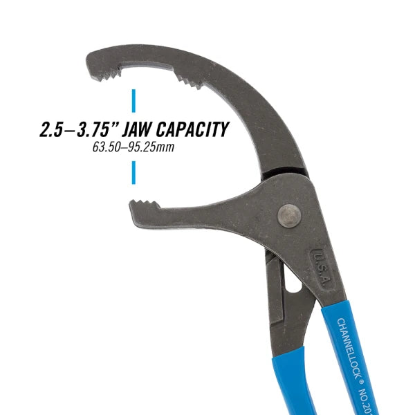 CHANNELLOCK 2012 12" Oil Filter/PVC Pliers