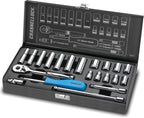 CHANNELLOCK 34211 21-Piece 1/4" Drive SAE Socket Set - Tool Leaks