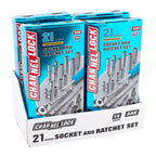 CHANNELLOCK 34211 21-Piece 1/4" Drive SAE Socket Set - Tool Leaks