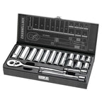 CHANNELLOCK 38182 18-Piece 3/8" Drive Metric Socket Set - Tool Leaks