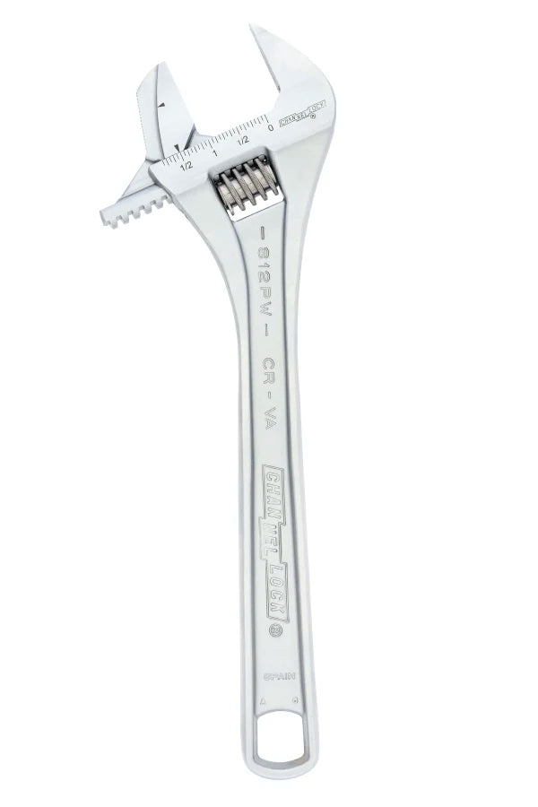 CHANNELLOCK 812PW 12" Reversible Jaw Adjustable Wrench - Tool Leaks