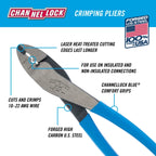 CHANNELLOCK 909 9.5" Crimping Pliers - Tool Leaks