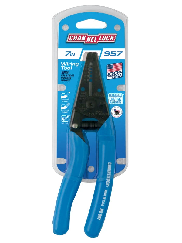 CHANNELLOCK 957 7" Wire Stripper