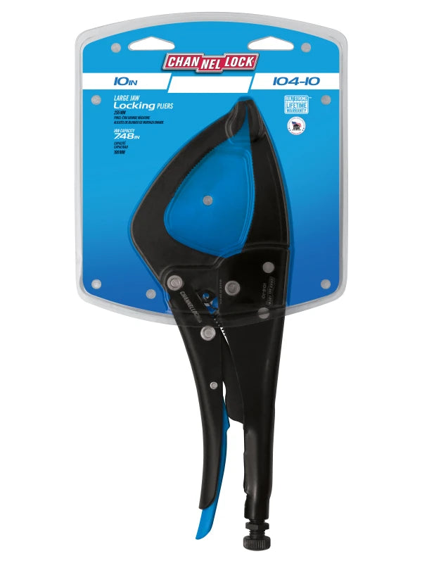 CHANNELLOCK 104-10 10" Large Jaw Locking Pliers