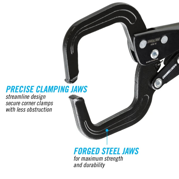 CHANNELLOCK 106-6 6" C-Clamp Locking Pliers