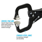 CHANNELLOCK 107-6 6" C-Clamp Locking Pliers - Tool Leaks
