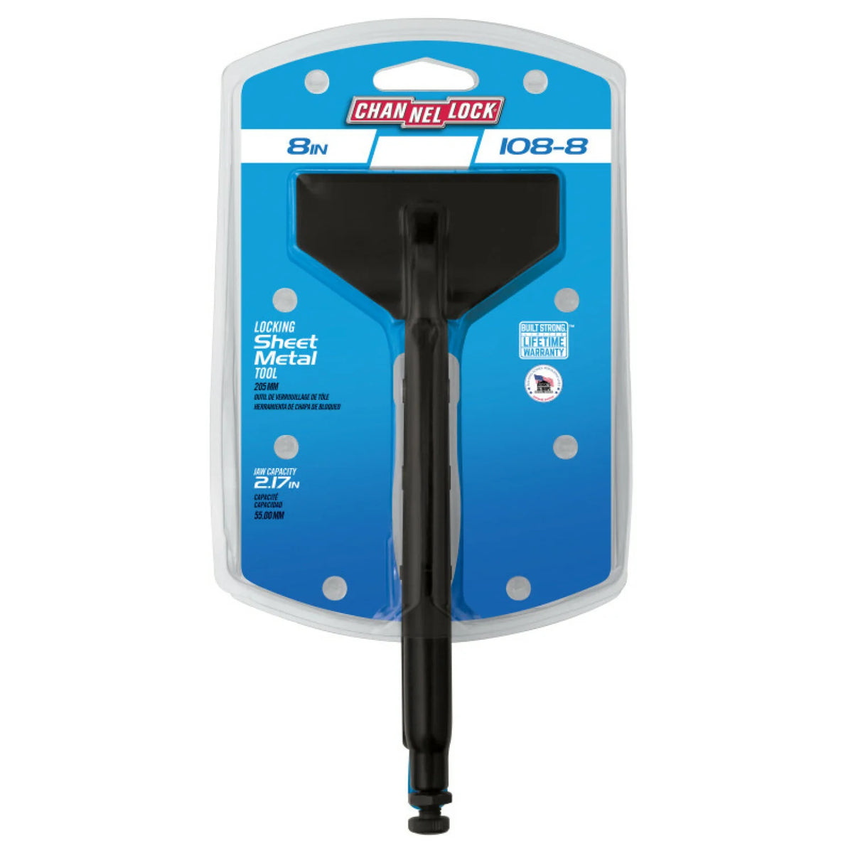CHANNELLOCK 108-8 8" Locking Sheet Metal Tool