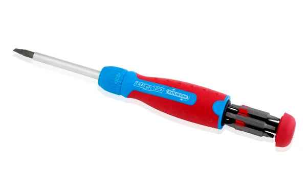 CHANNELLOCK 131CB 13N1 Ratcheting Screwdriver with CODE BLUE Grips