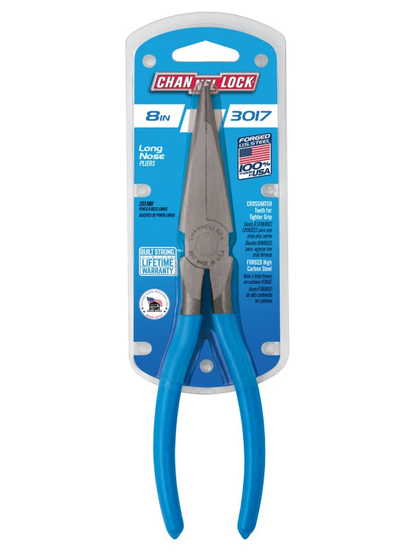 CHANNELLOCK 3017 8" Long Nose Pliers