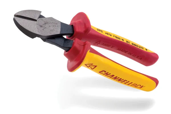 CHANNELLOCK 337I 7" HL Diagonal Cutters, 1000V Insulated