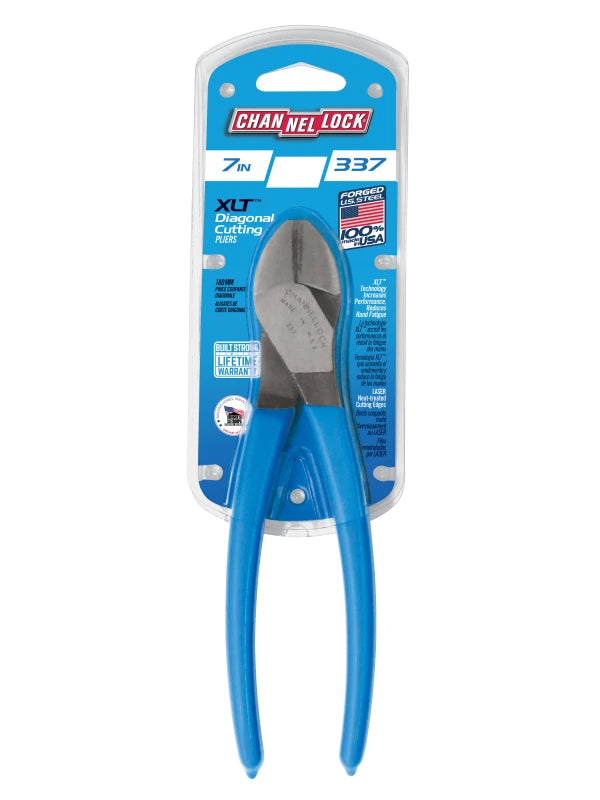 CHANNELLOCK 337 7" High-Leverage Diagonal Cutting Pliers