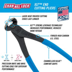 CHANNELLOCK 358 8" End Cutting Pliers - Tool Leaks