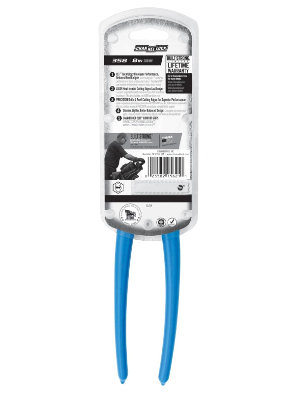 CHANNELLOCK 358 8" End Cutting Pliers