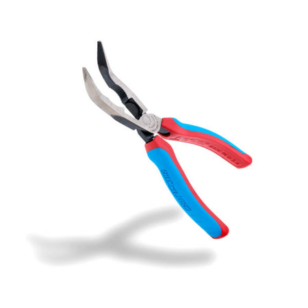 CHANNELLOCK 388CB 8" HL Bent Long Nose Pliers with CODE BLUE Grips