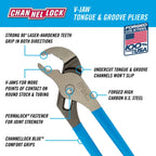 CHANNELLOCK 422 9.5" Tongue & Groove Pliers - Tool Leaks