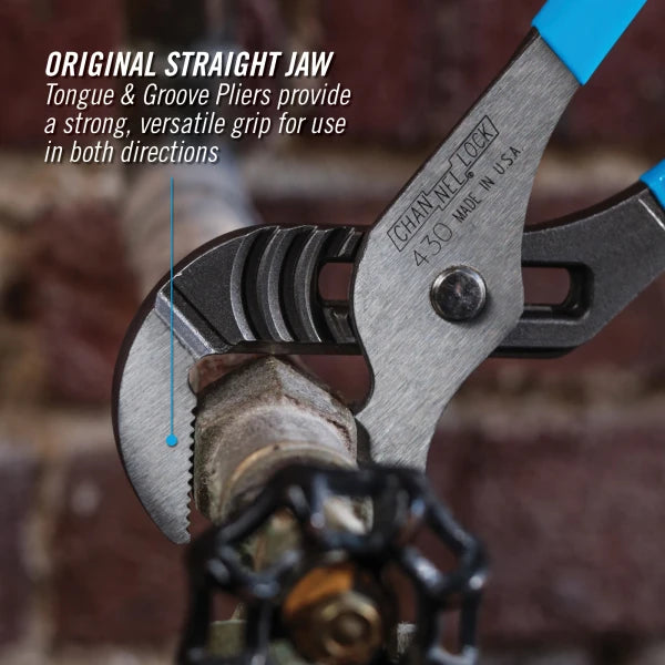 CHANNELLOCK 430 10" Tongue & Groove Pliers