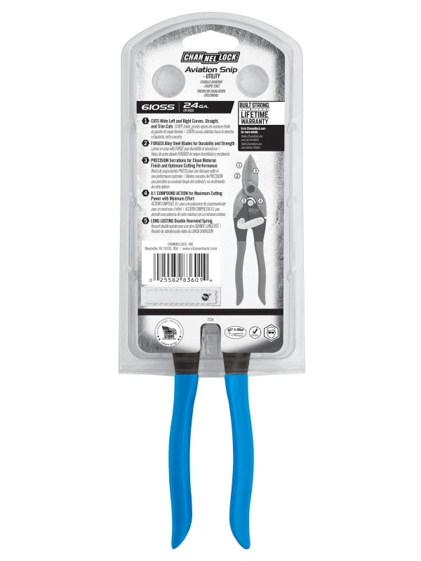 CHANNELLOCK 610SS 10" Aviation Snip