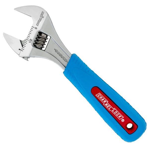 CHANNELLOCK 806WCB 6" CODE BLUE Wide Adjustable Wrench - Tool Leaks