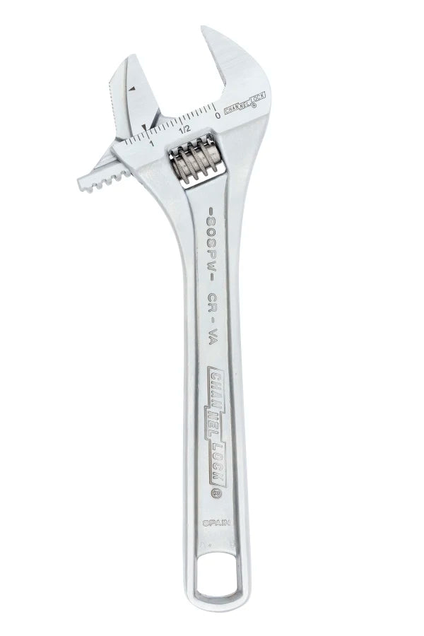 CHANNELLOCK 808PW 8" Reversible Jaw Adjustable Wrench - Tool Leaks