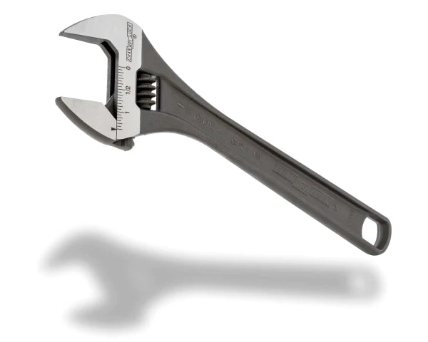 CHANNELLOCK 810NW 10" Wide Adjustable Wrench, Black Phosphate