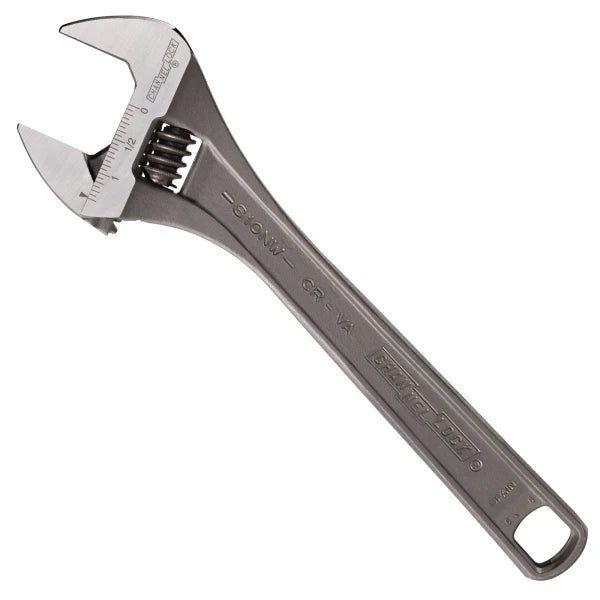 CHANNELLOCK 810NW 10" Wide Adjustable Wrench, Black Phosphate