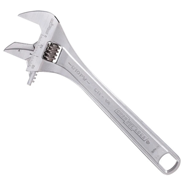CHANNELLOCK 810PW 10" Reversible Jaw Adjustable Wrench
