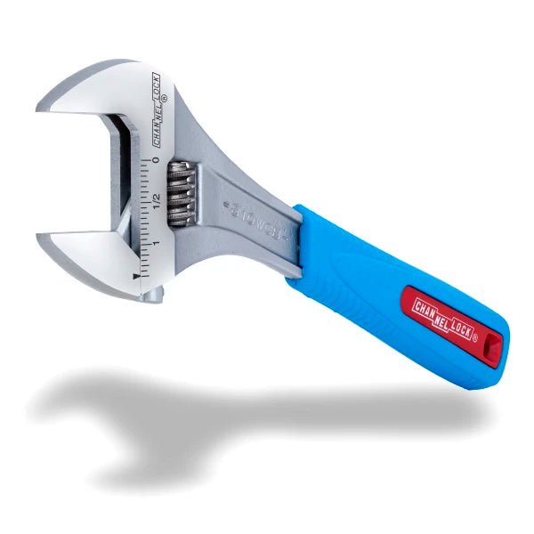 CHANNELLOCK 810WCB 10" CODE BLUE Wide Adjustable Wrench
