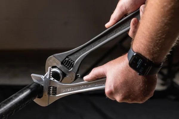 CHANNELLOCK 812NW 12" Wide Adjustable Wrench, Black Phosphate