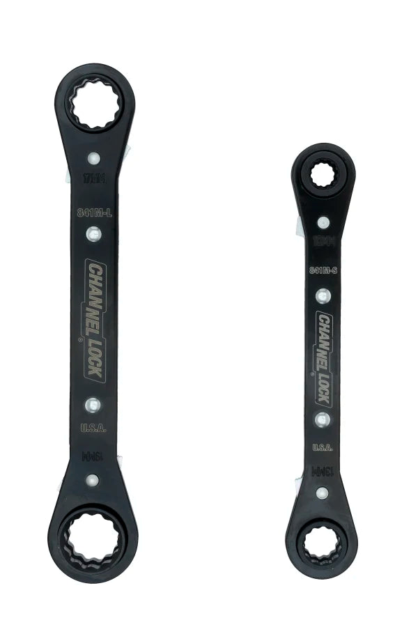 CHANNELLOCK 841M 2-Piece Ratcheting Wrench Set