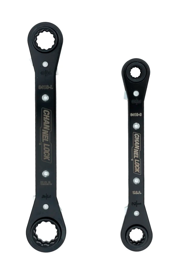 CHANNELLOCK 841S 2-Piece Ratcheting Wrench Set