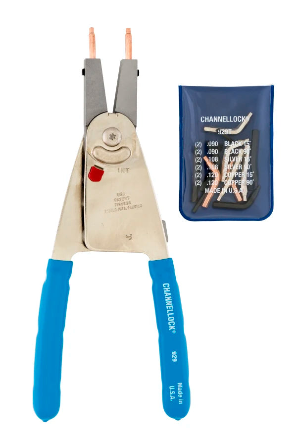 CHANNELLOCK 929 10" Retaining Ring Pliers