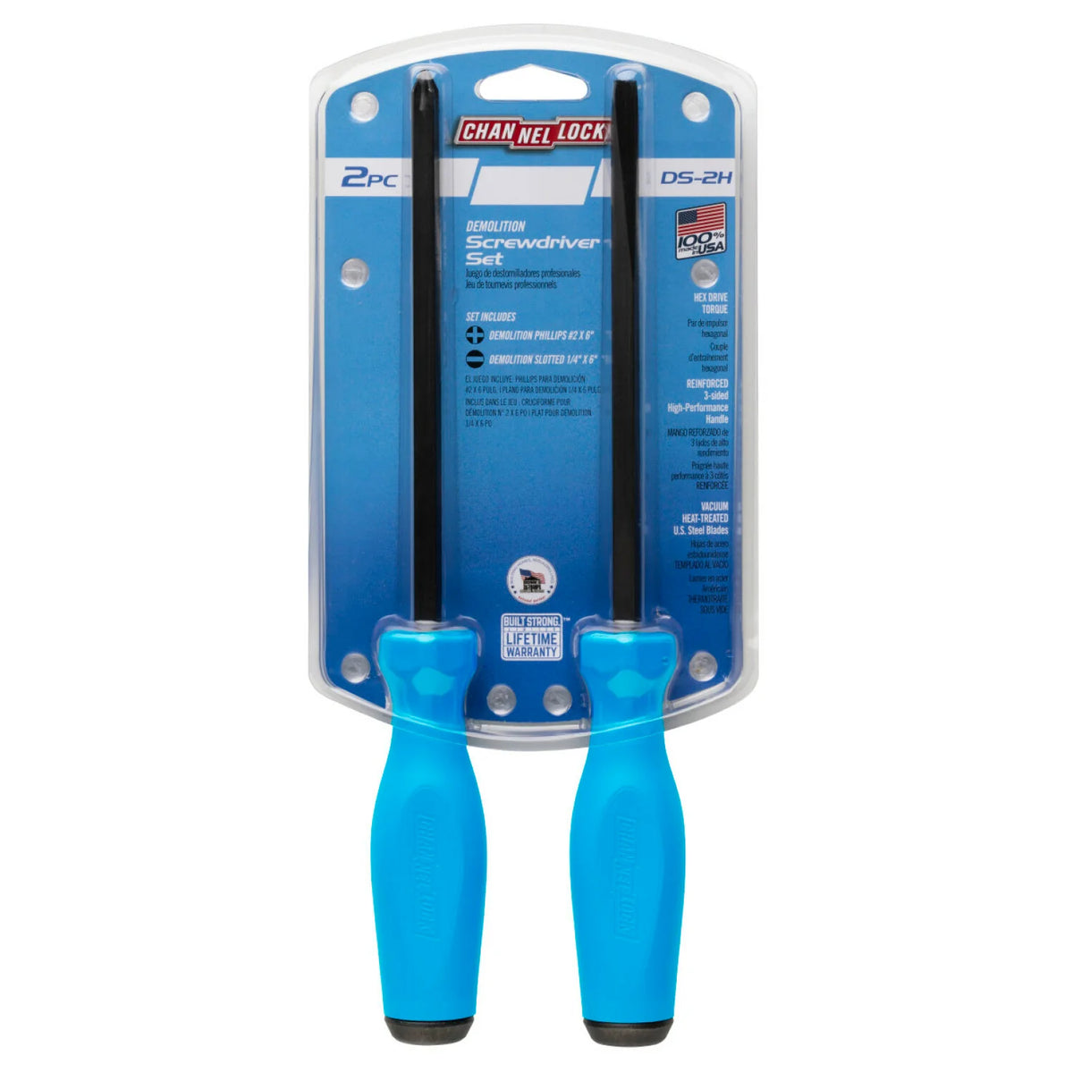 CHANNELLOCK DS-2H 2-Piece Demolition Driver Set
