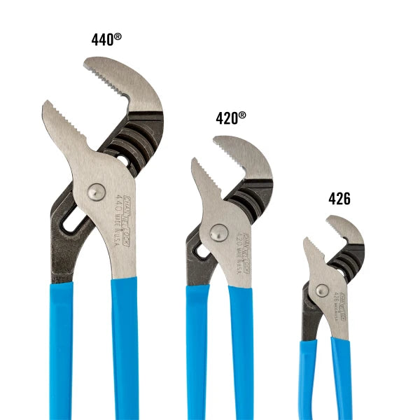 CHANNELLOCK GS-3 3-Piece Tongue & Groove Pliers Set