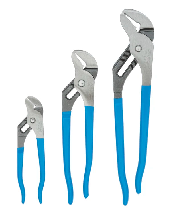 CHANNELLOCK GS-3 3-Piece Tongue & Groove Pliers Set