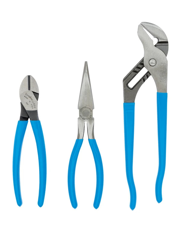 CHANNELLOCK GS-4 3-Piece Pliers Set