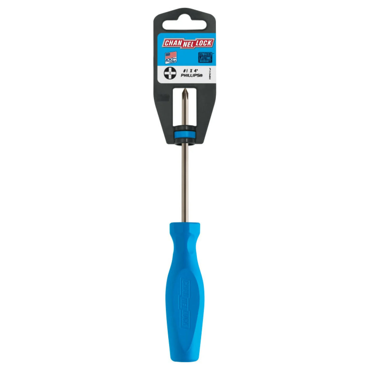 CHANNELLOCK P104H Phillips #1 x 4" Screwdriver