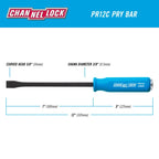 CHANNELLOCK PR12C 12-inch Pry Bar, 3/8" x 7" - Tool Leaks