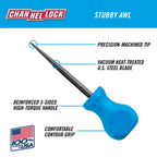 CHANNELLOCK SAW3H Pick Scratch Awl x 3" Stubby - Tool Leaks