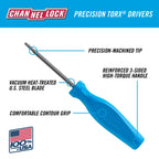 CHANNELLOCK T082H Torx T8 x 2.5" Screwdriver - Tool Leaks