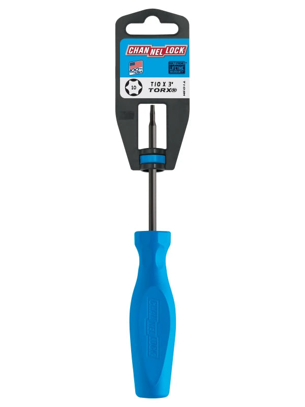 CHANNELLOCK T103H Torx T10 x 3" Screwdriver