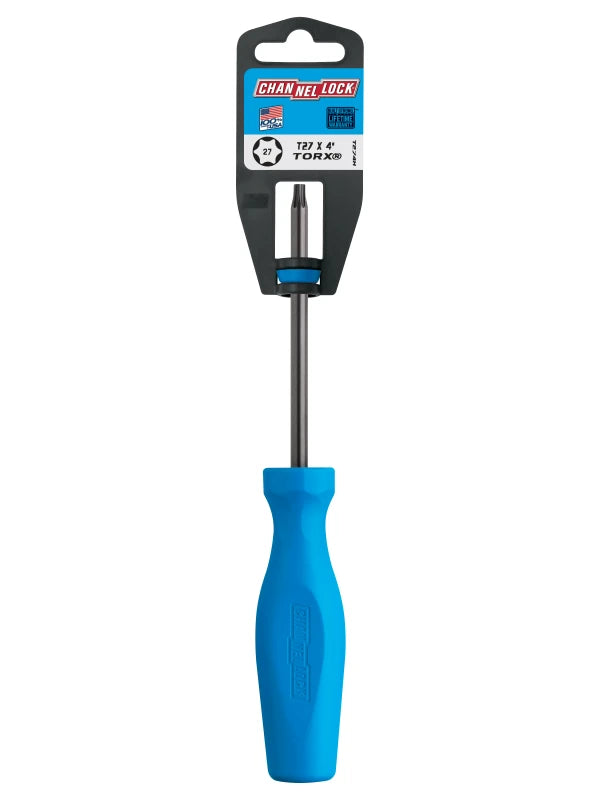 CHANNELLOCK T274H Torx T27 x 4" Screwdriver