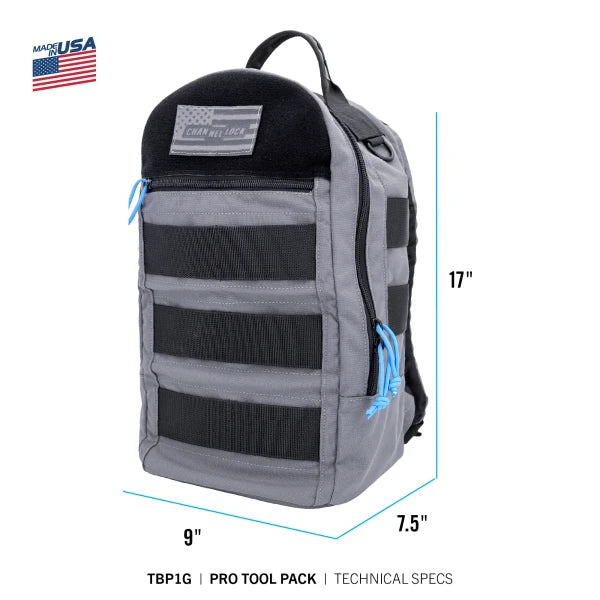 CHANNELLOCK TBP1G PRO SM 1-Compartment Tool Pack