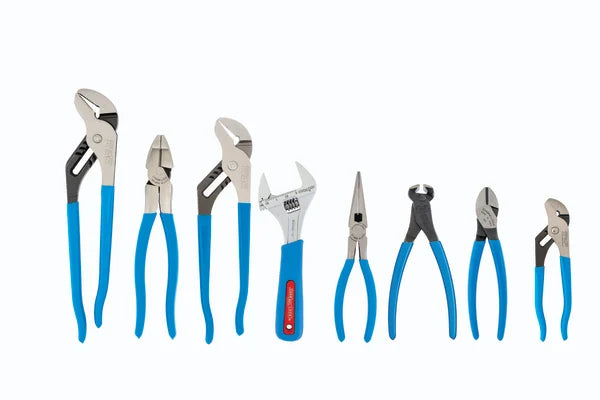 CHANNELLOCK TOOL ROLL-8 8-Piece Professional Tool Set