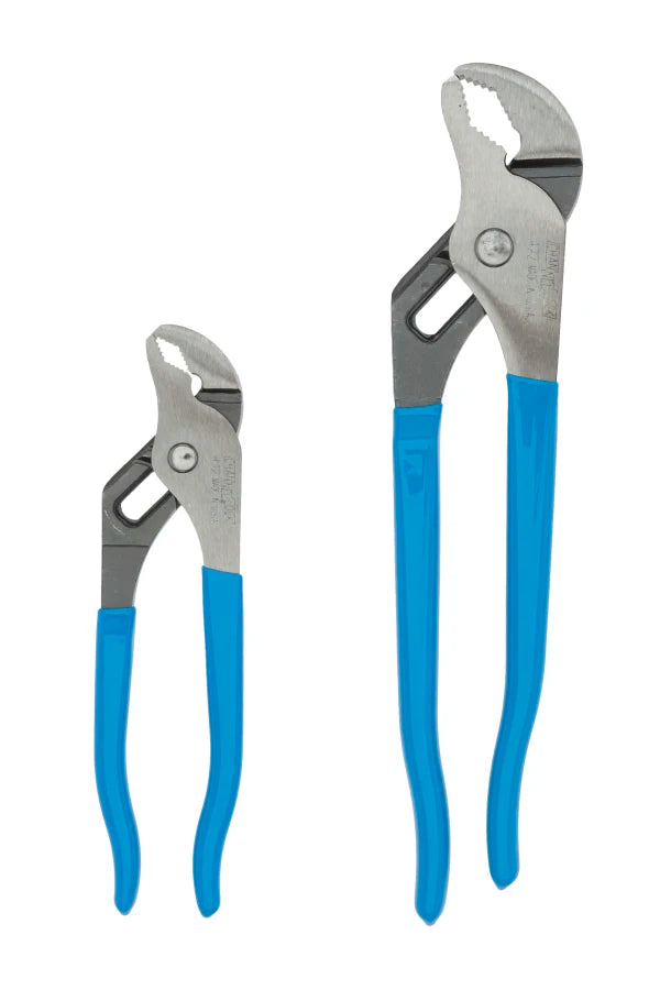 CHANNELLOCK VJ-1 2-Piece V-Jaw Tongue & Groove Pliers Set - Tool Leaks