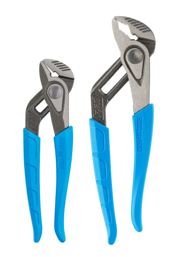 CHANNELLOCK VJ-1X 2-Piece SPEEDGRIP V-Jaw Tongue & Groove Pliers Set