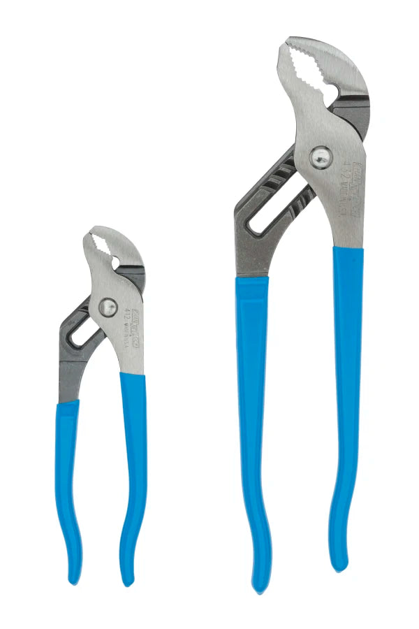 CHANNELLOCK VJ-2 2-Piece V-Jaw Tongue & Groove Pliers Set - Tool Leaks
