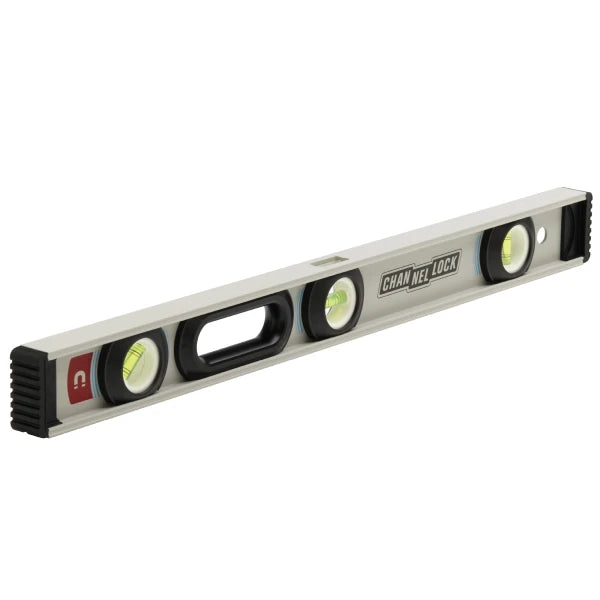 CHANNELLOCK 5100-0024M 24" Professional Grade I-beam Magnetic Level