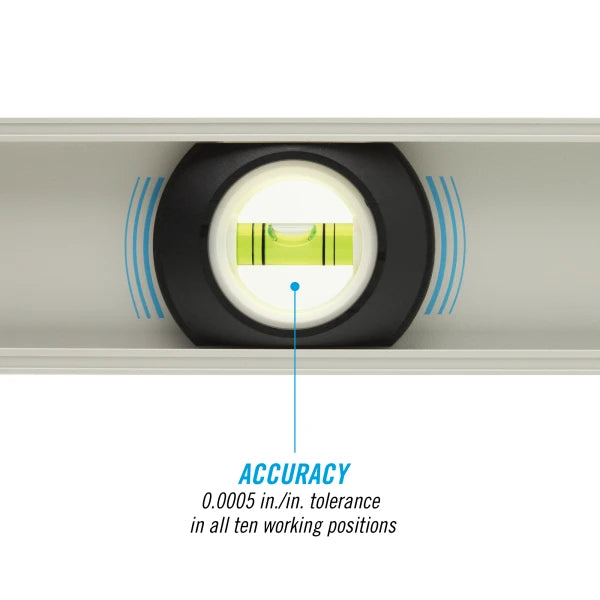 CHANNELLOCK 5100-0078M 78" Professional Grade I-beam Magnetic Level